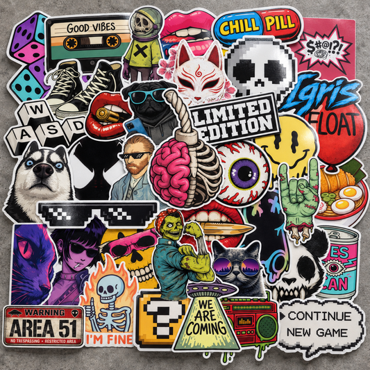 The Ultimate Stickerbomb™ - 150pcs