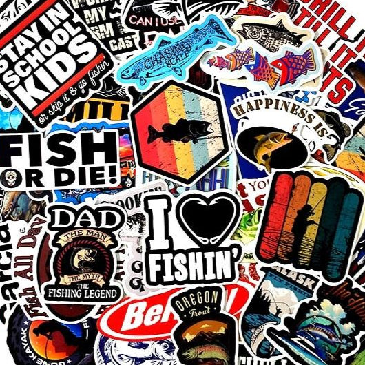 I Love Fishing! - 50pcs
