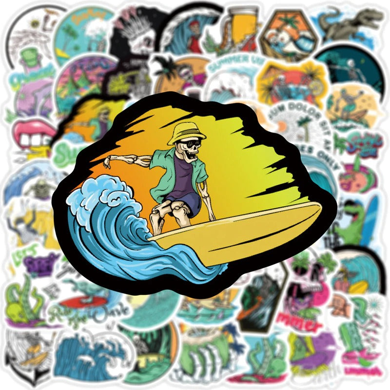 Skull Surfers Squad - 50pcs