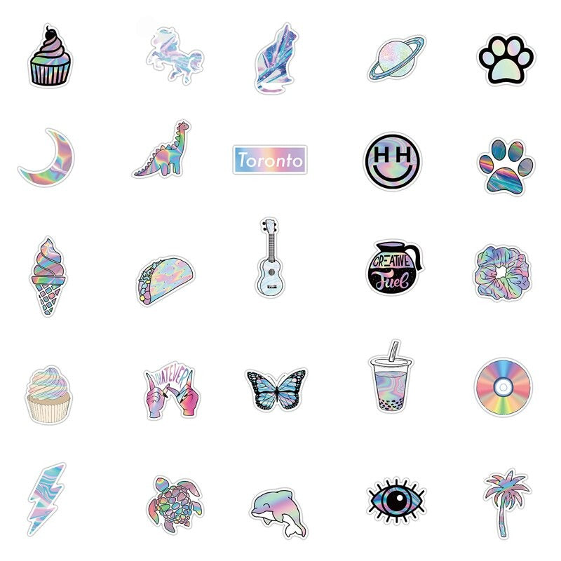 Holographic Style! - 50pcs