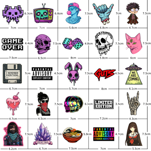 The Ultimate Stickerbomb™ - 100pcs