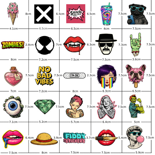 The Ultimate Stickerbomb™ - 100pcs