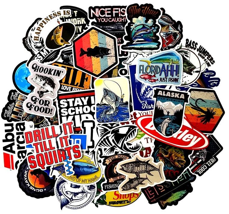 I Love Fishing! - 50pcs