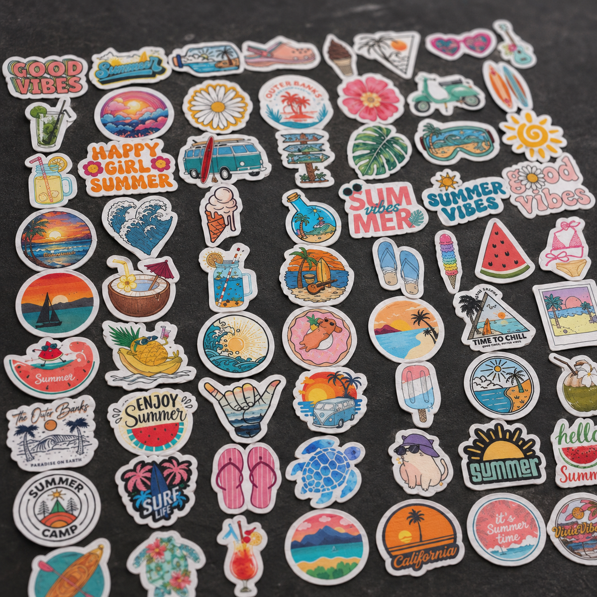 Summer Vibes! - 50pcs