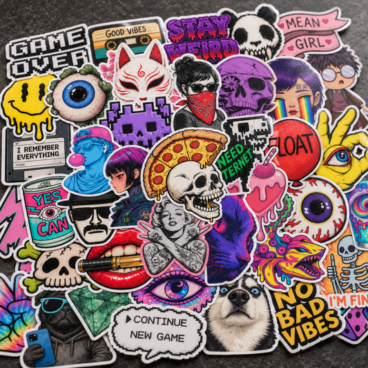 The Ultimate Stickerbomb™ - 100pcs
