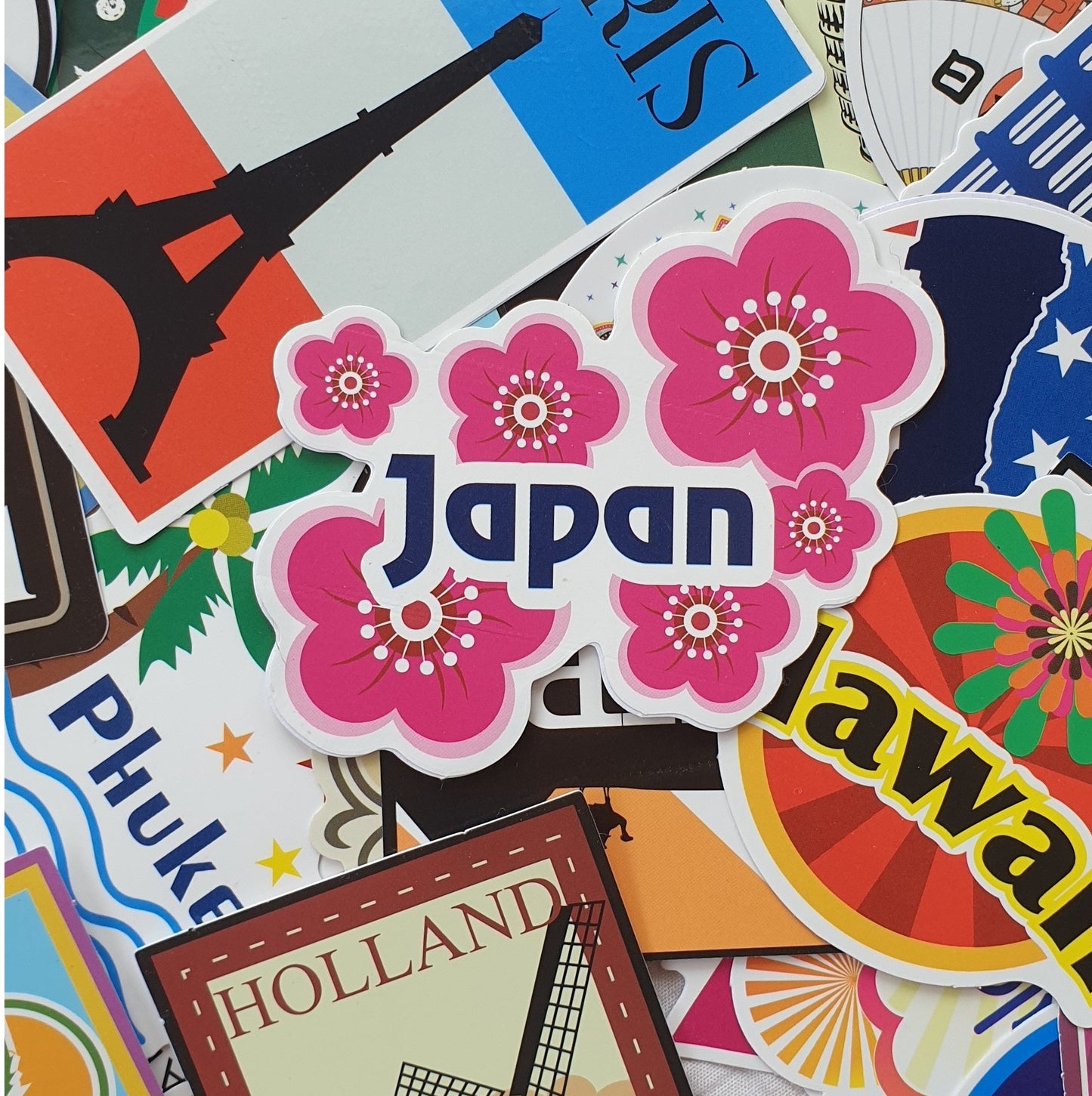 Traveler Sticker Pack - 50pcs