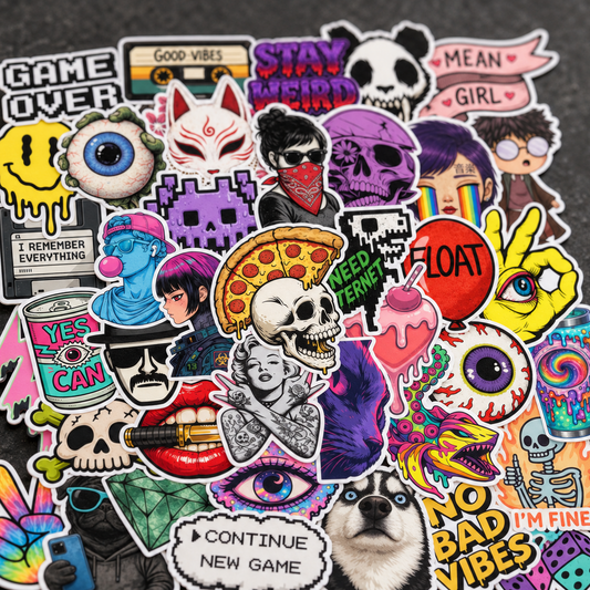 The Ultimate Stickerbomb™ - 100pcs