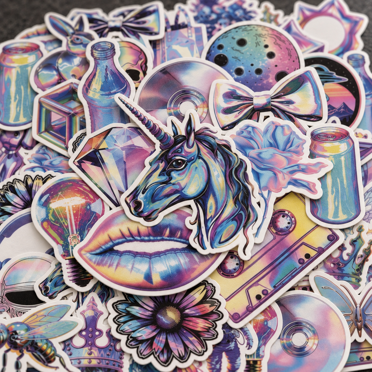 Psychedelic 3D - 50pcs