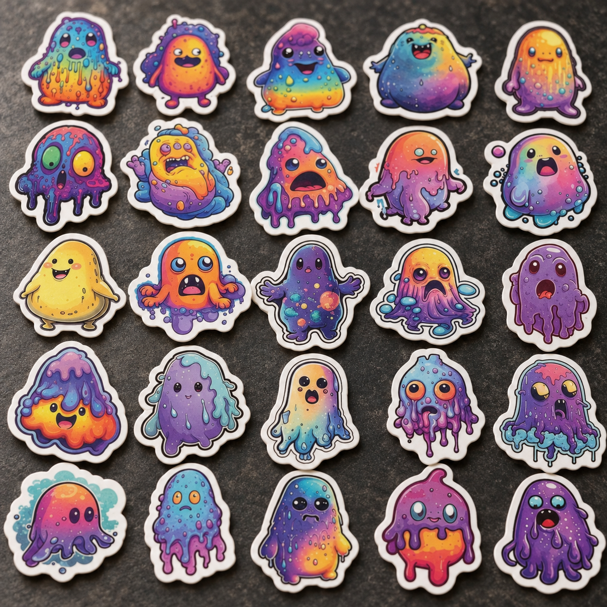 Bubble Monsters - 50pcs