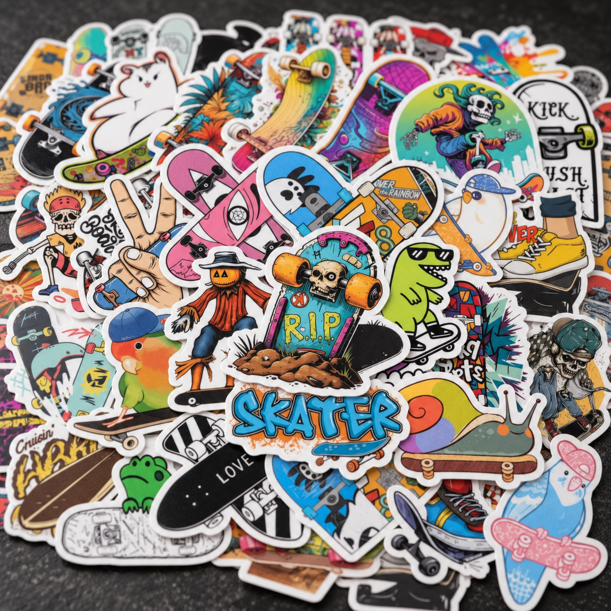 Skater x Graffiti - 50pcs