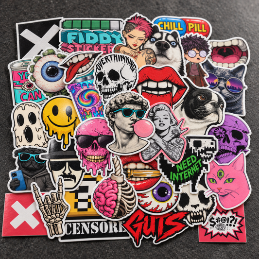 The Ultimate Stickerbomb™ - 100pcs