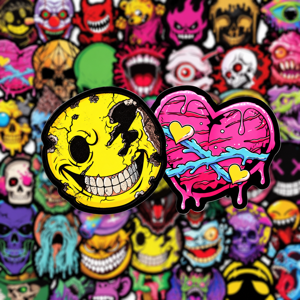 Smile & Scream! - 50pcs