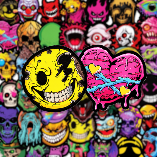 Smile & Scream! - 50pcs