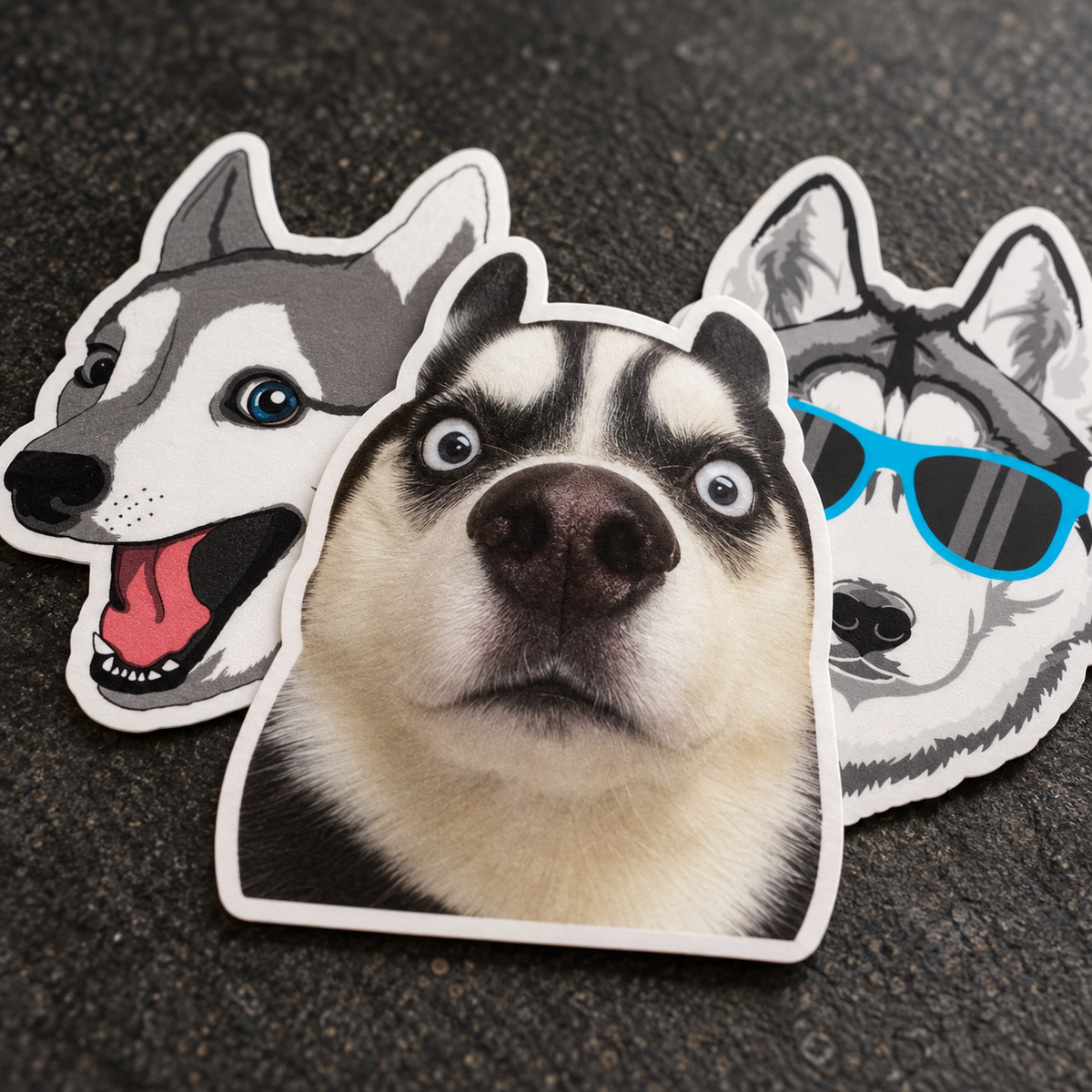 I Love My Husky! - 50pcs