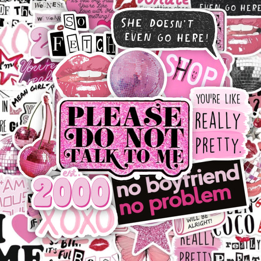 Pink Punk Throwback - 50pcs