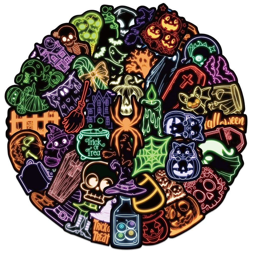 Neon Nightmares - 50pcs