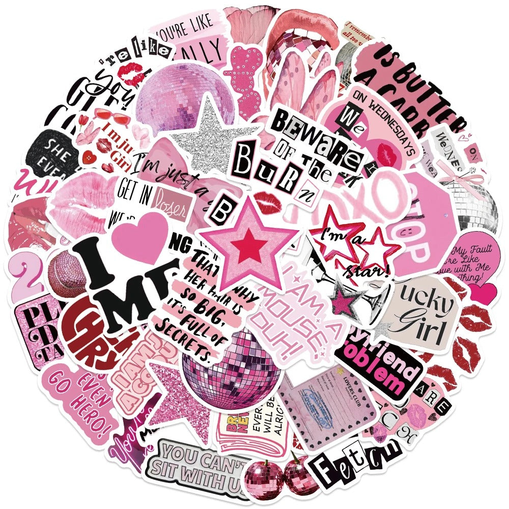 Pink Punk Throwback - 50pcs