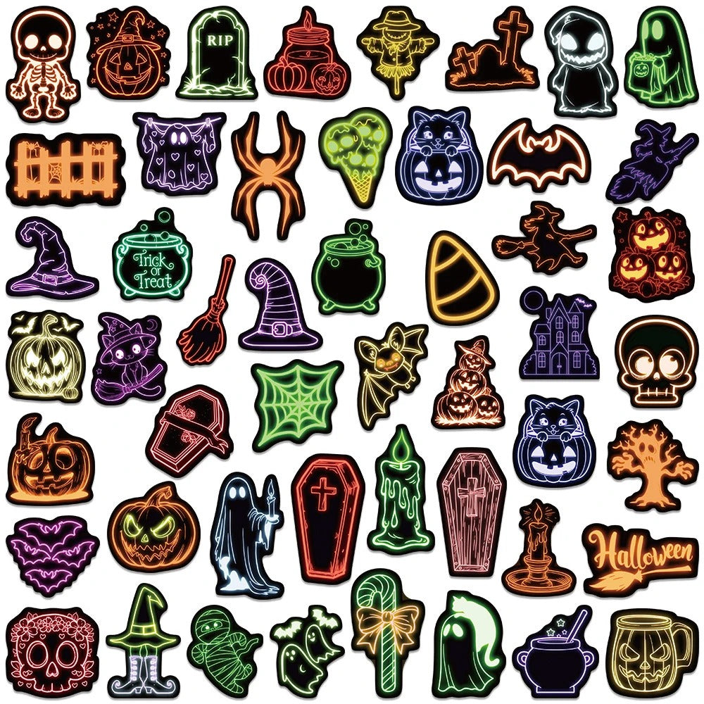 Neon Nightmares - 50pcs
