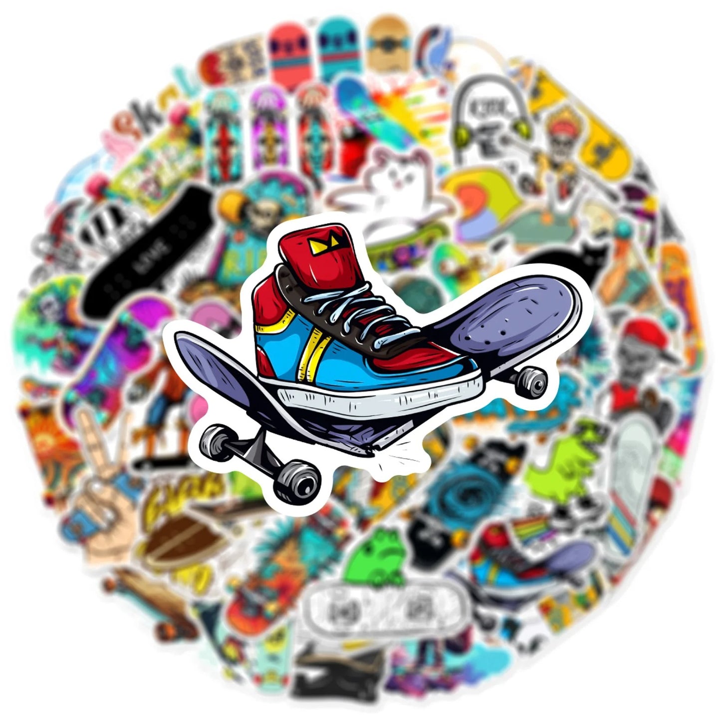 Skater x Graffiti - 50pcs