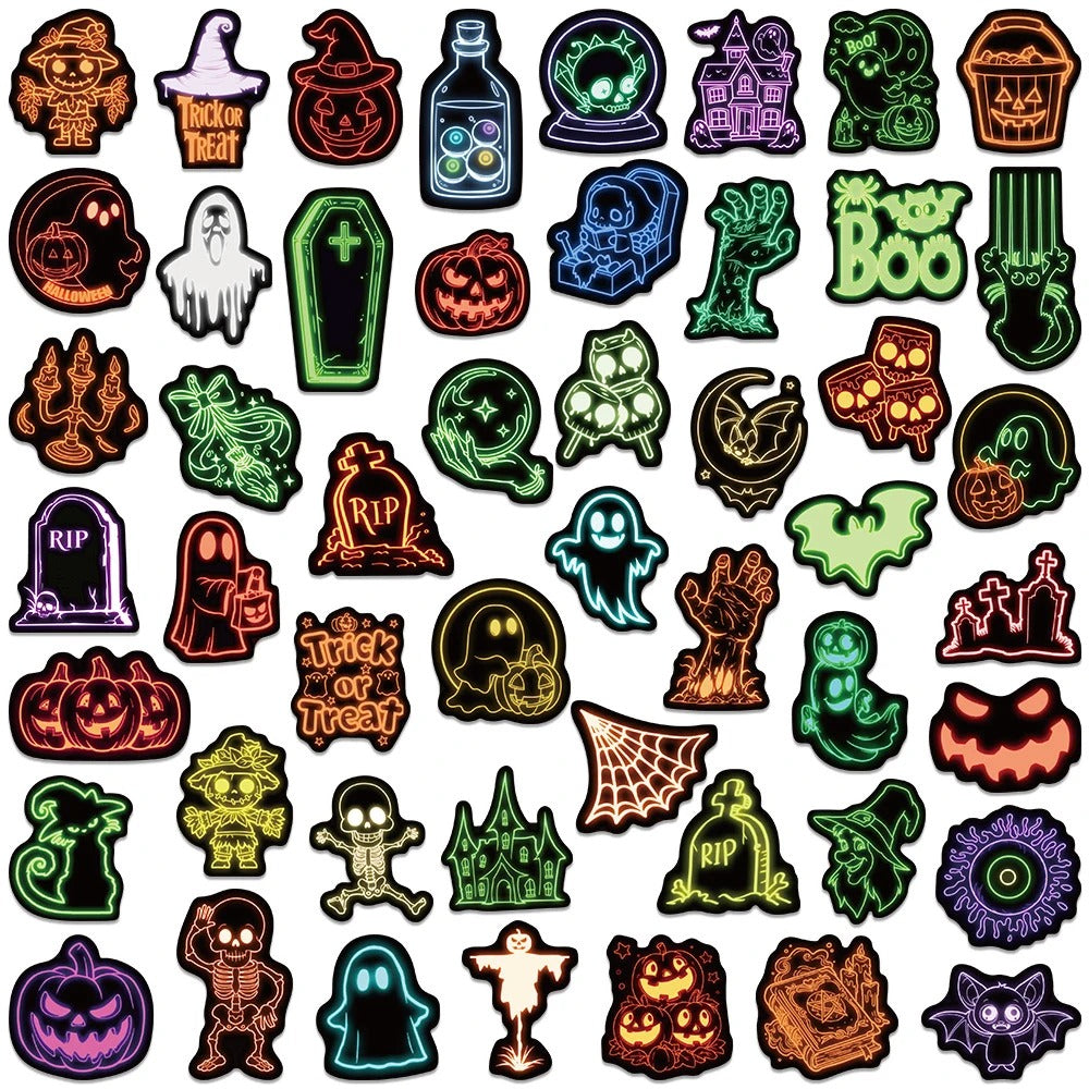 Neon Nightmares - 50pcs