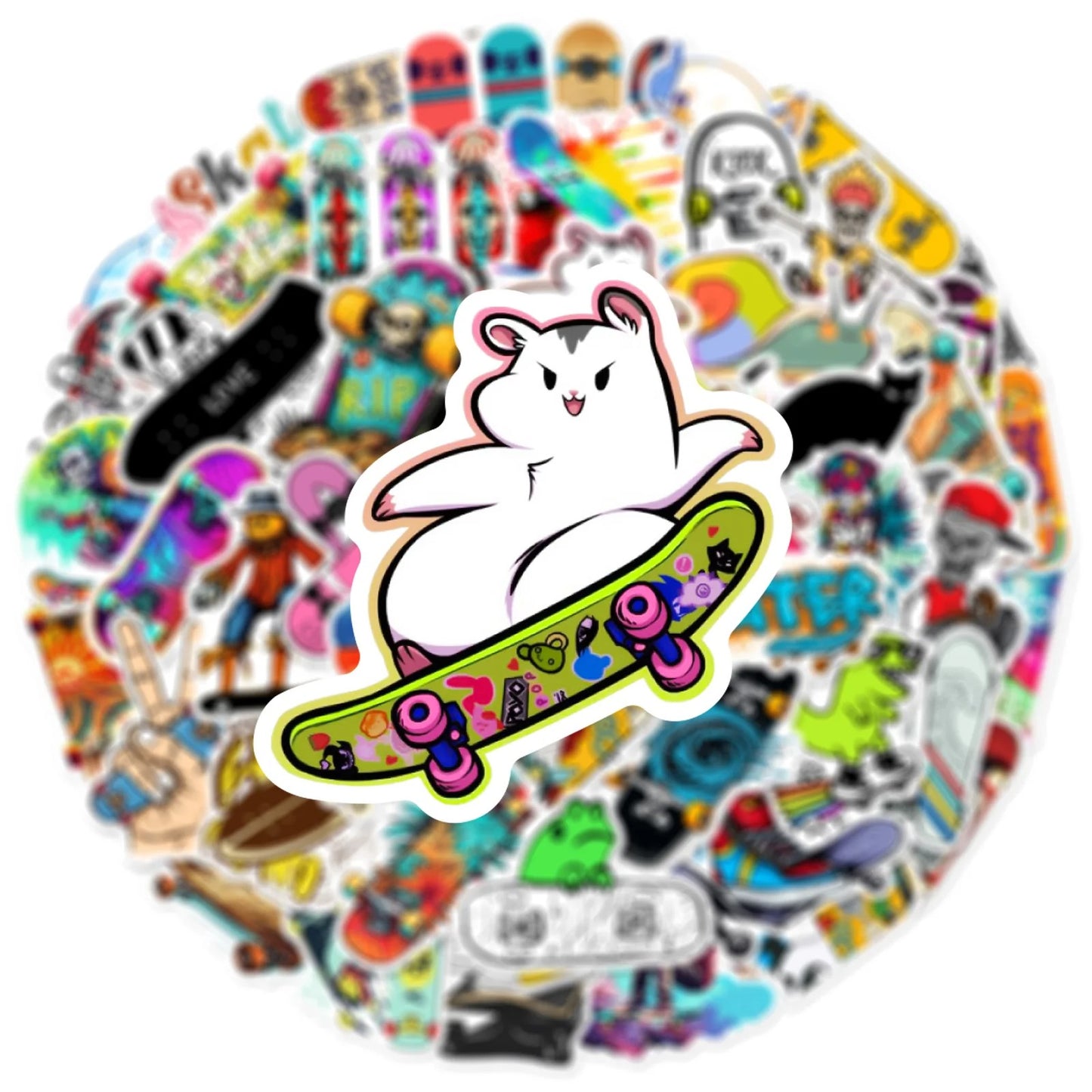 Skater x Graffiti - 50pcs