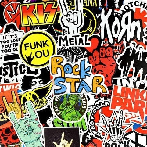 Rock Bands - 100pcs