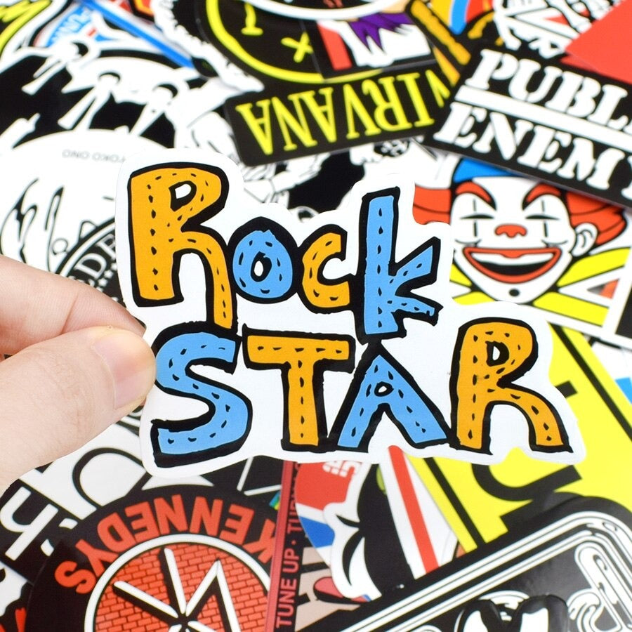 Rock Bands - 100pcs