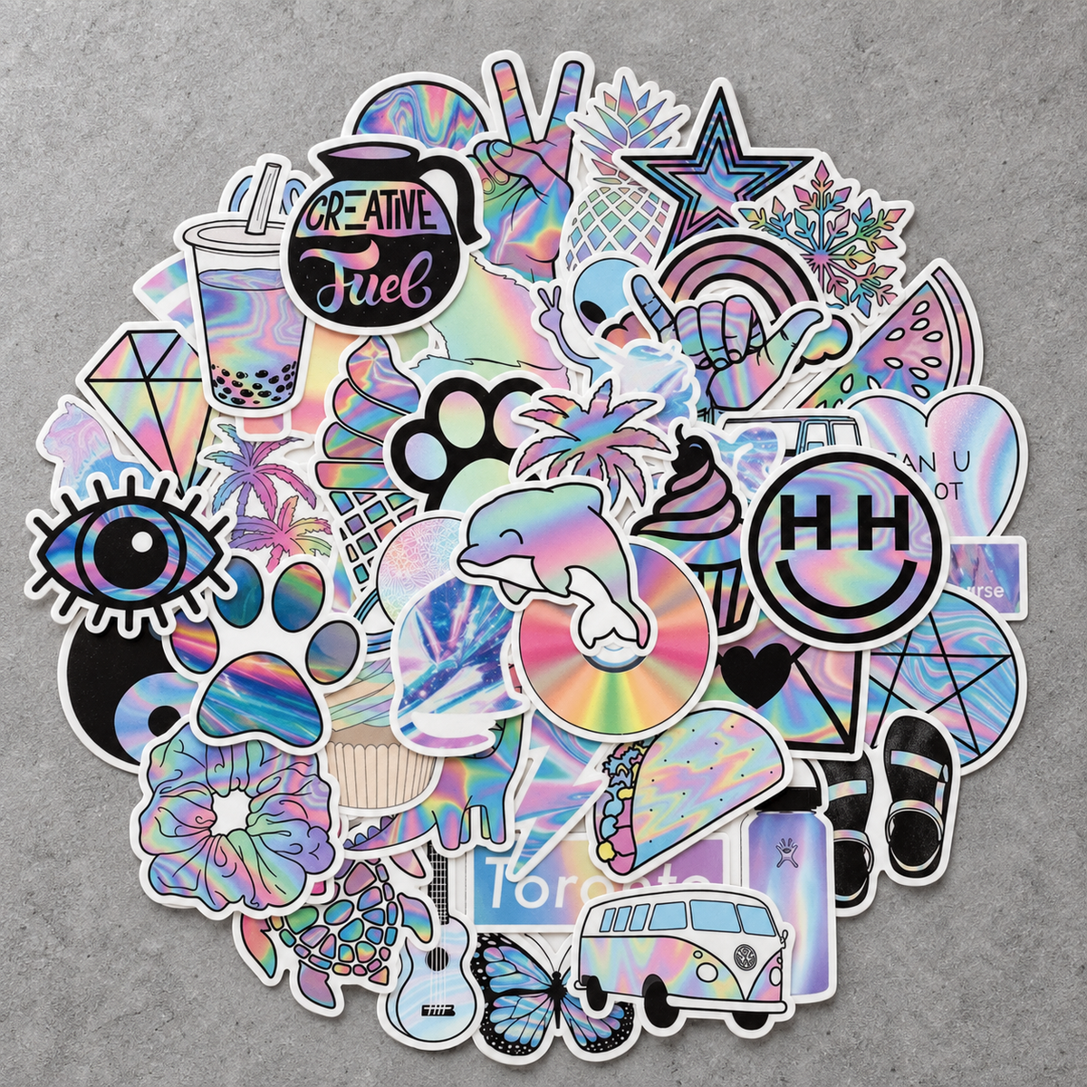 Holographic Style! - 50pcs