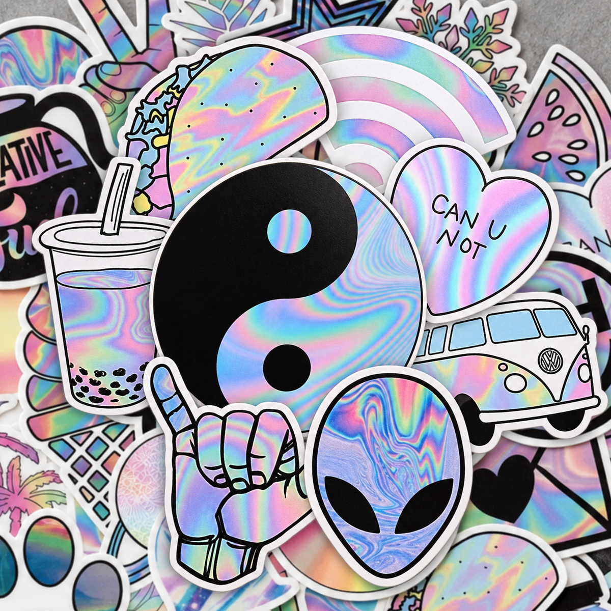 Holographic Style! - 50pcs