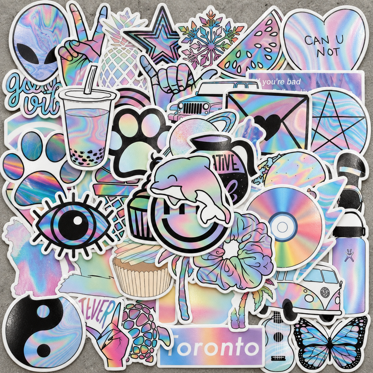 Holographic Style! - 50pcs