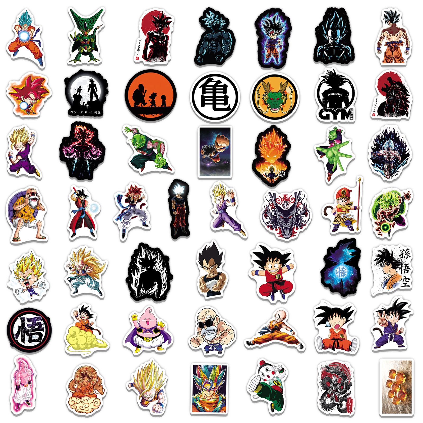 Dragon Ball Z Graffiti - 50pcs