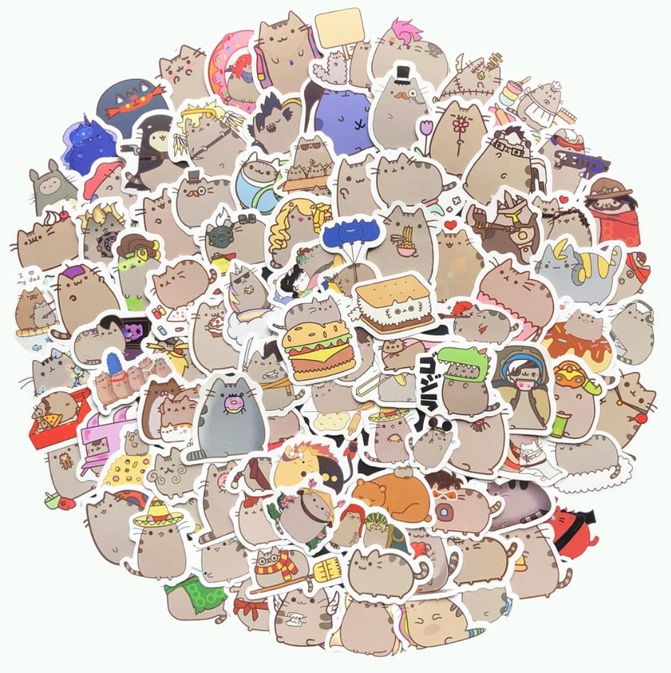 Pusheen the Cat - 100pcs