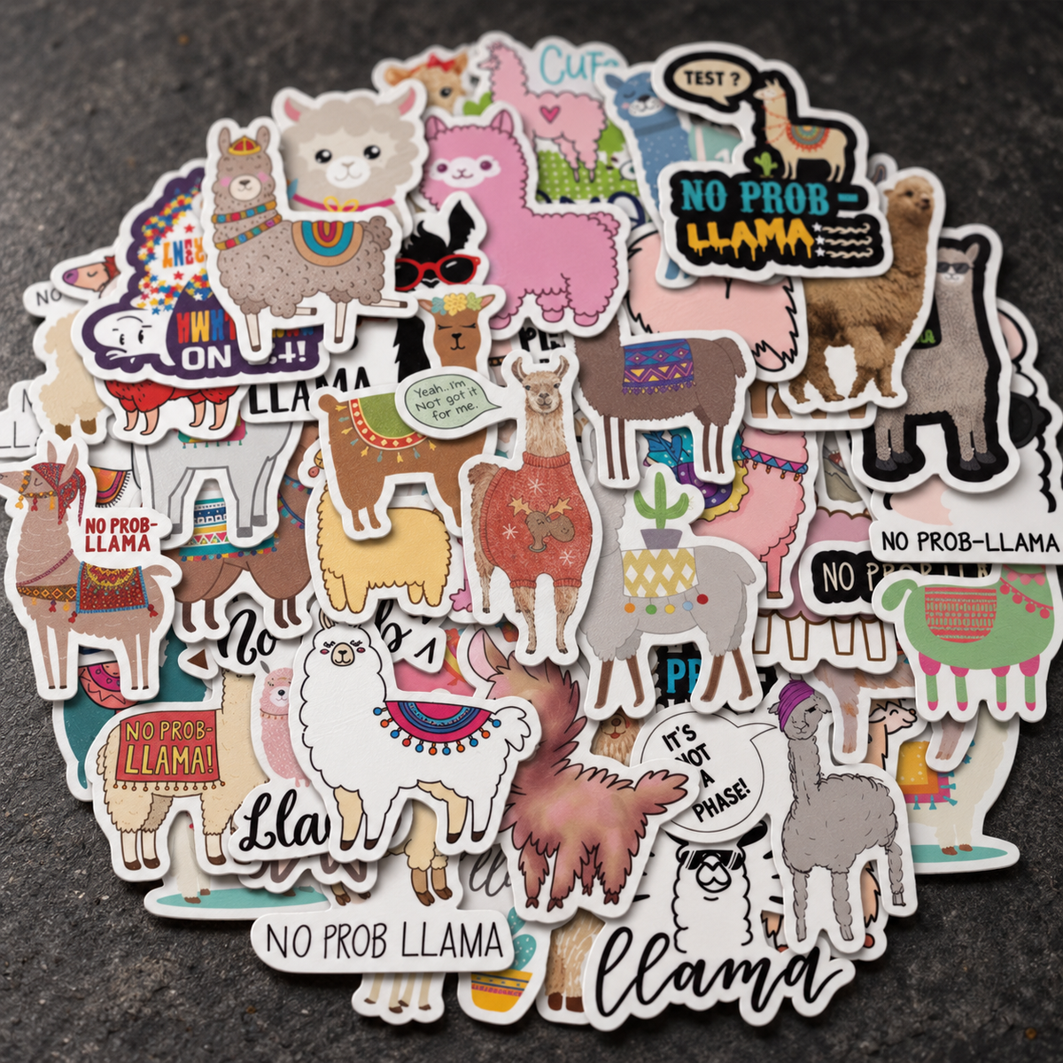 No PROB-LLAMA! - 50pcs
