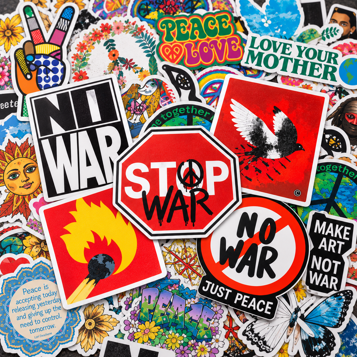 Say No to War! - 50pcs