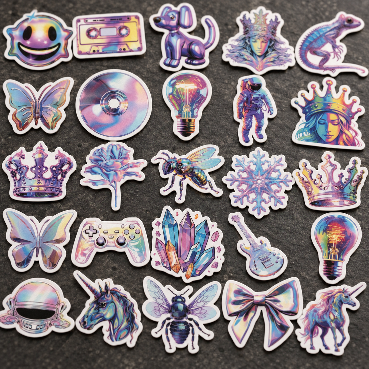 Psychedelic 3D - 50pcs