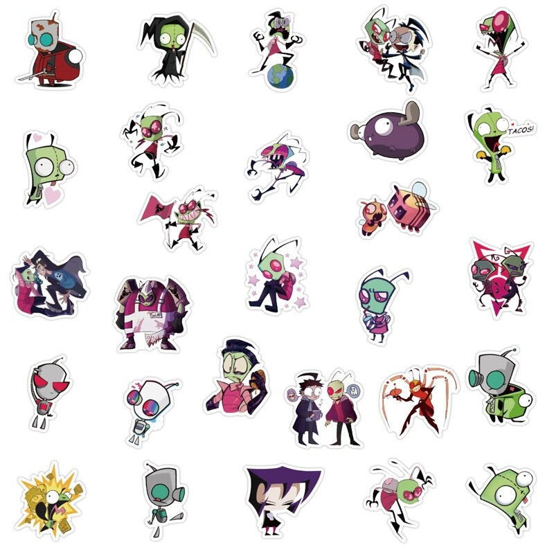 Invader Zim - 50pcs