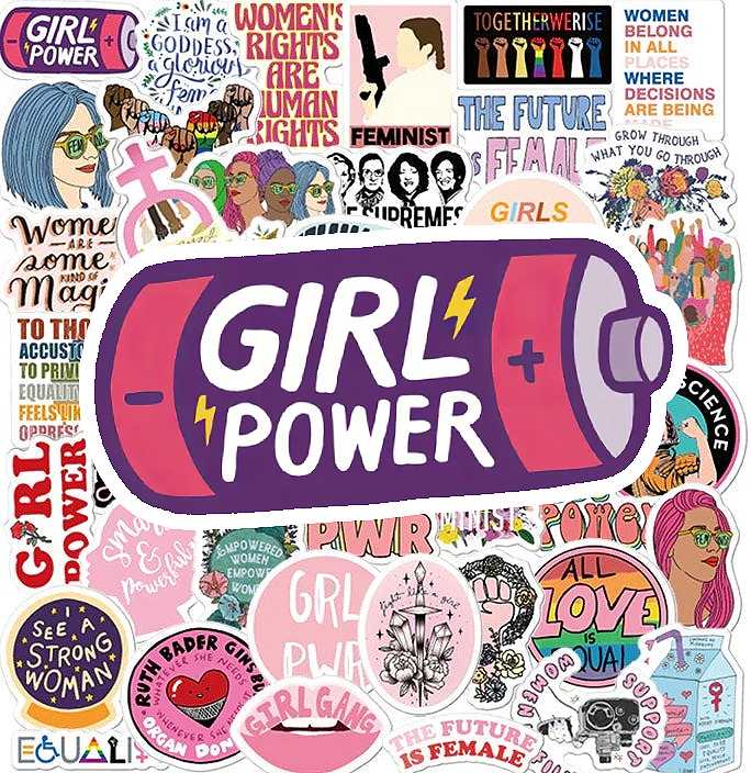 Girl Power - 50pcs
