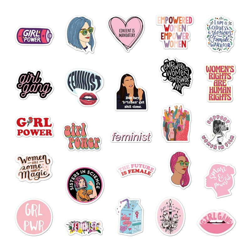 Girl Power - 50pcs