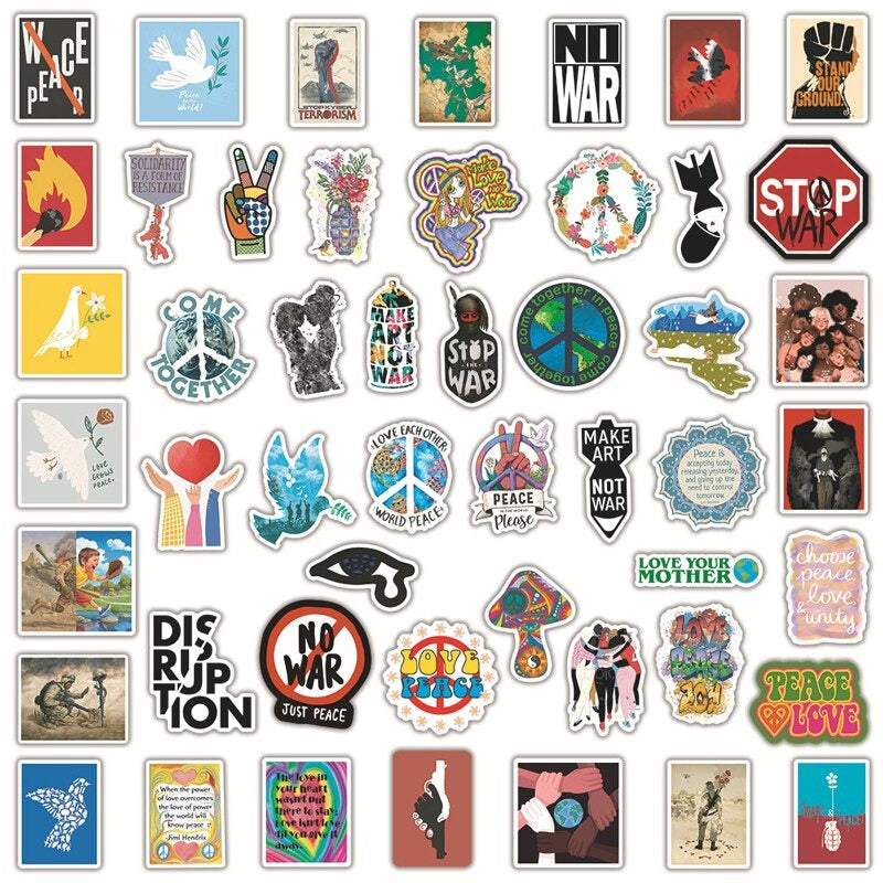 Stop War - 50pcs