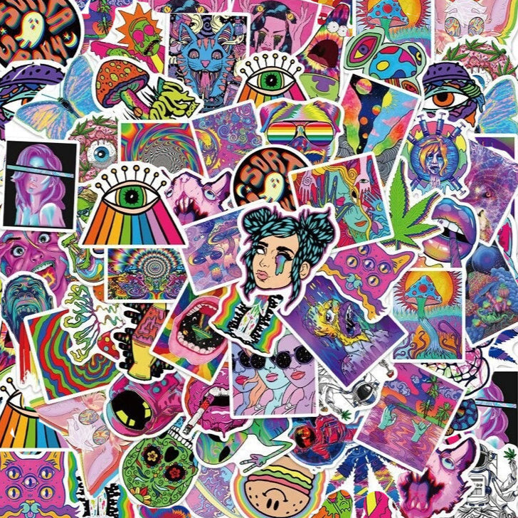 Psychedelic - 50pcs