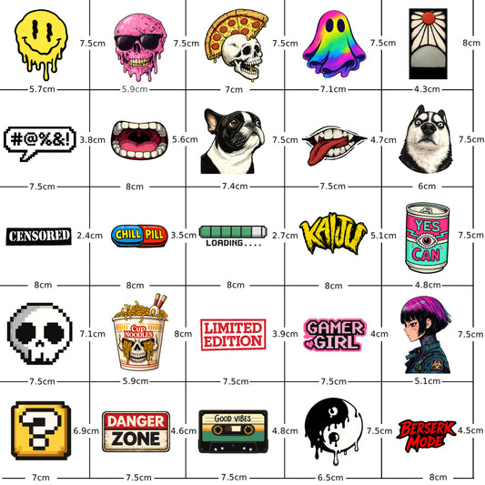 The Ultimate Stickerbomb™ - 100pcs