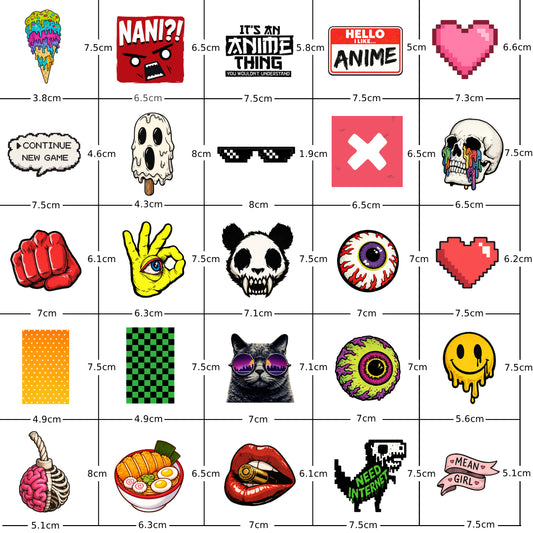 The Ultimate Stickerbomb™ - 100pcs