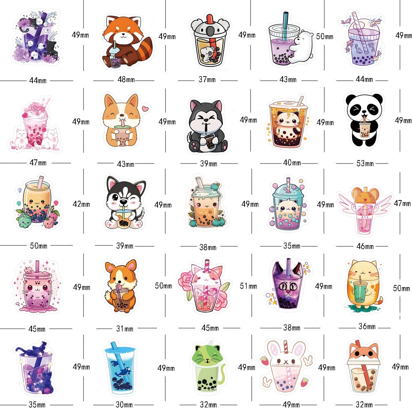 Boba Overload! - 50pcs