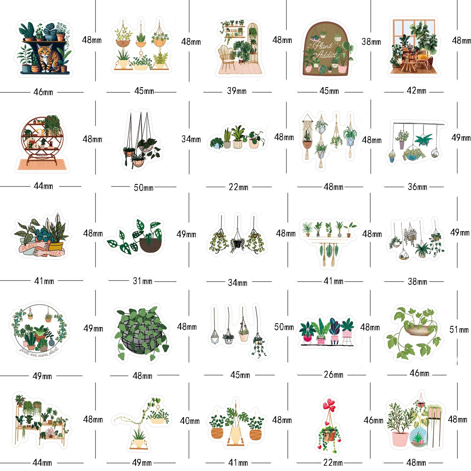 Plants - 50pcs