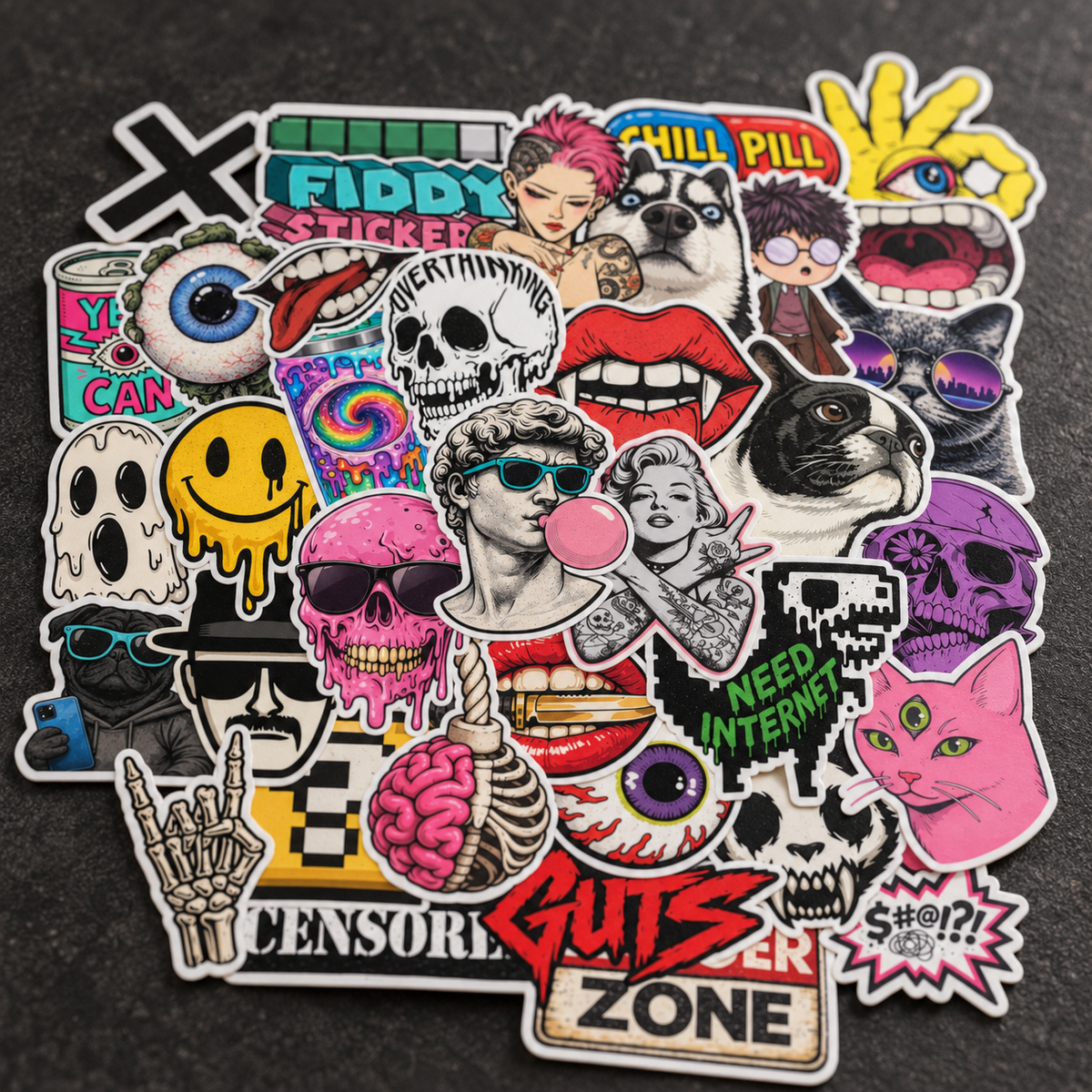 The Ultimate Stickerbomb™ - 100pcs