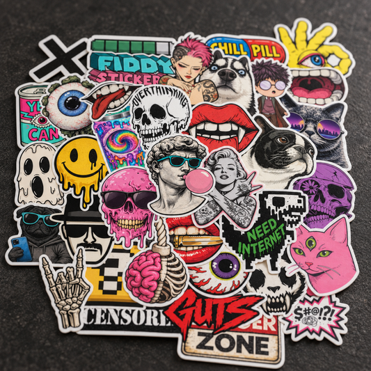 The Ultimate Stickerbomb™ - 100pcs