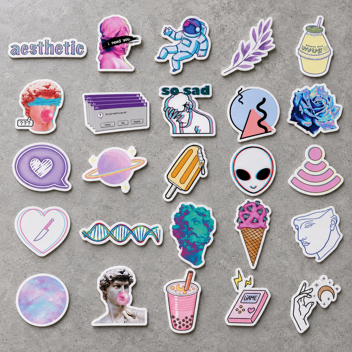 Vaporwave Pack - 50pcs