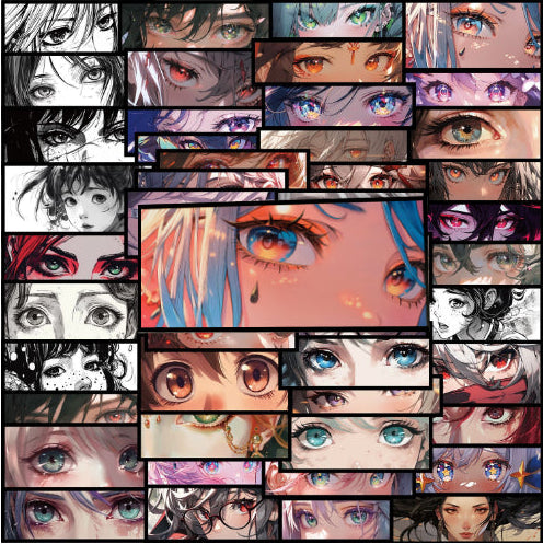 Her Eyes (Anime) - 50pcs