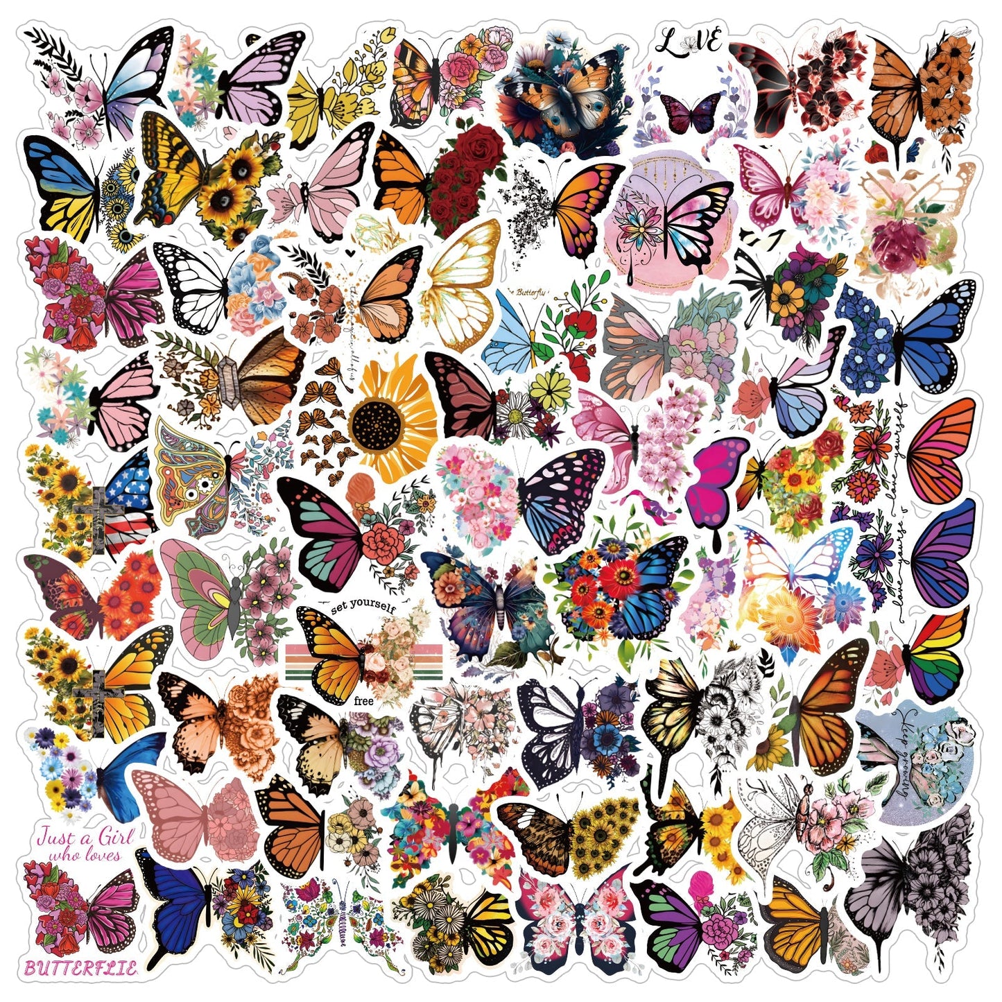 FloralWIngs - 50pcs