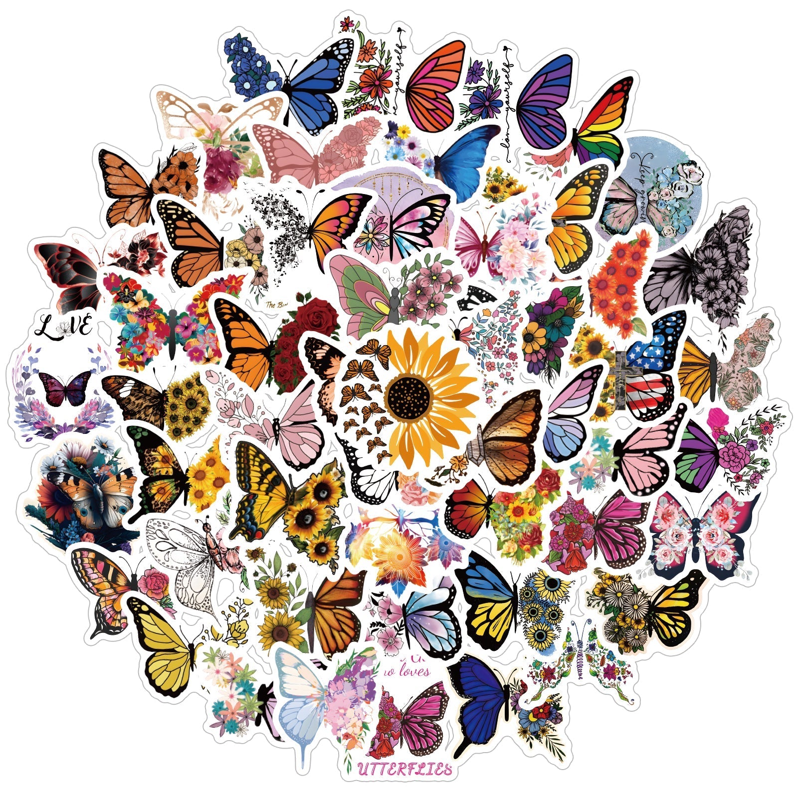 FloralWIngs - 50pcs